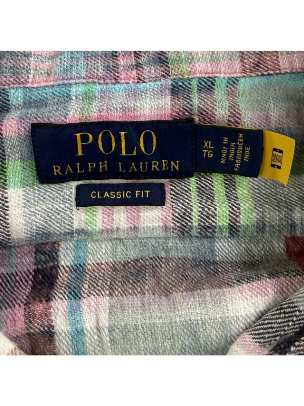 Polo Ralph Lauren Shirt Mens XL Multicolor Plaid Button Up Long Sleeve Classic - Picture 3 of 15